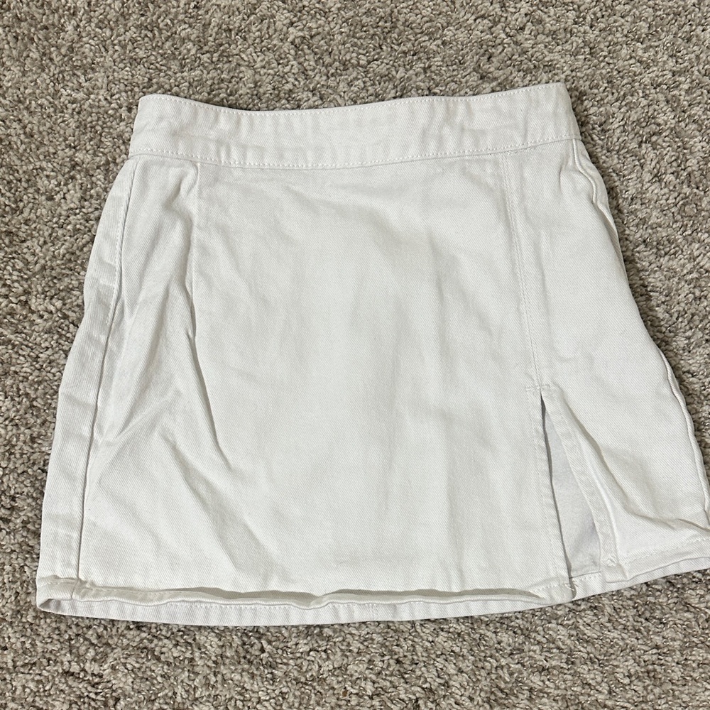 Lioness White denim Skirt